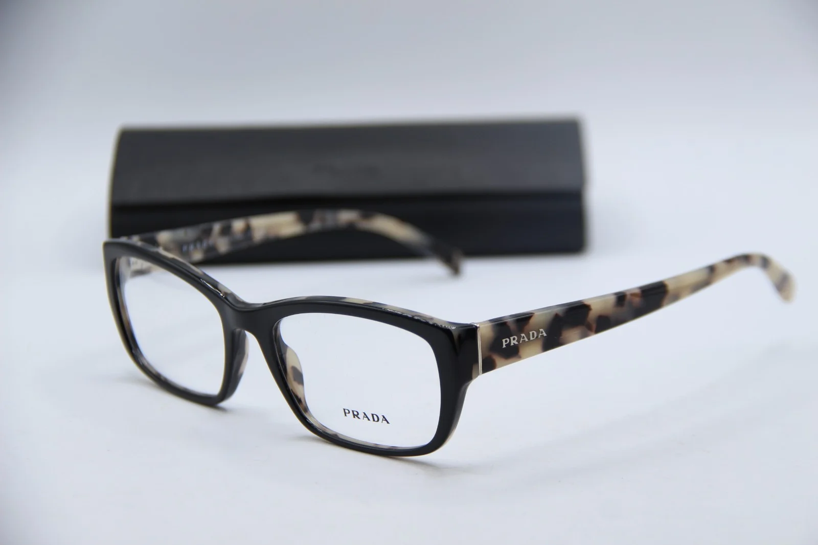 PRADA VPR 09U TH7-101 Women Eyeglasses 54-18-140 Brown 100% Authentic 3